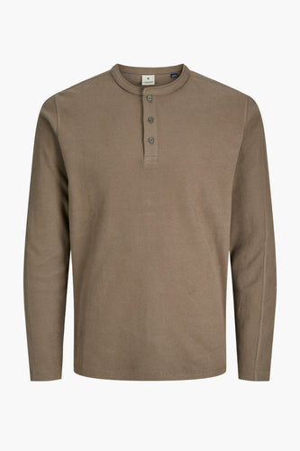 T-shirt à manches longues - brun - PREMIUM BLUE by JACK & JONES