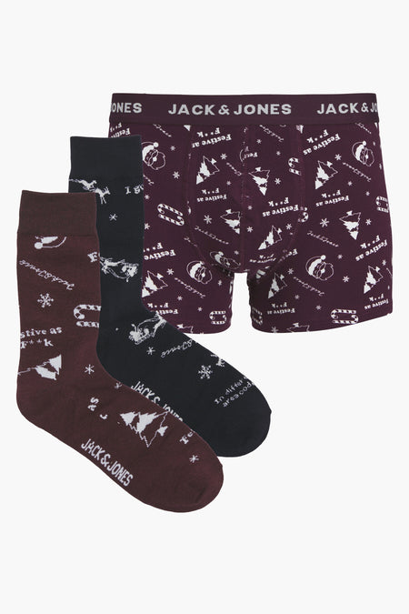 Cadeau (boxer) Rouge - ACCESSORIES BY JACK & JONES
