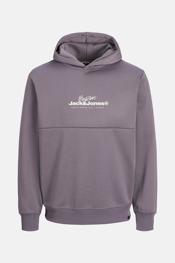 Sweat à capuche Mauve - CORE BY JACK & JONES