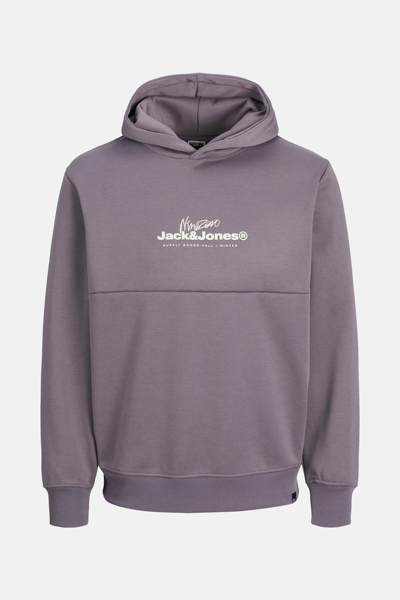 Sweat à capuche Mauve - CORE BY JACK & JONES