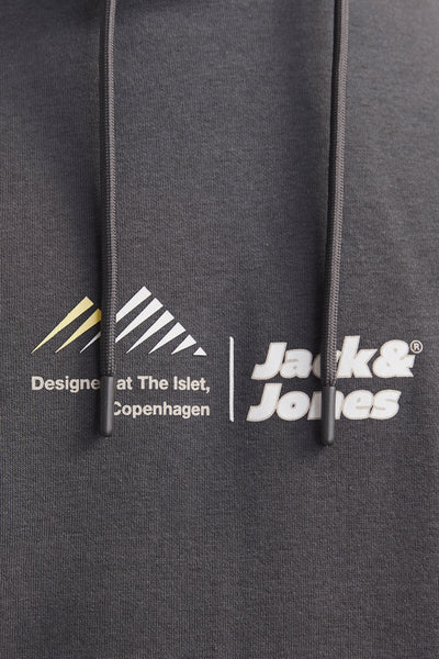 Sweat à capuche Gris - CORE BY JACK & JONES