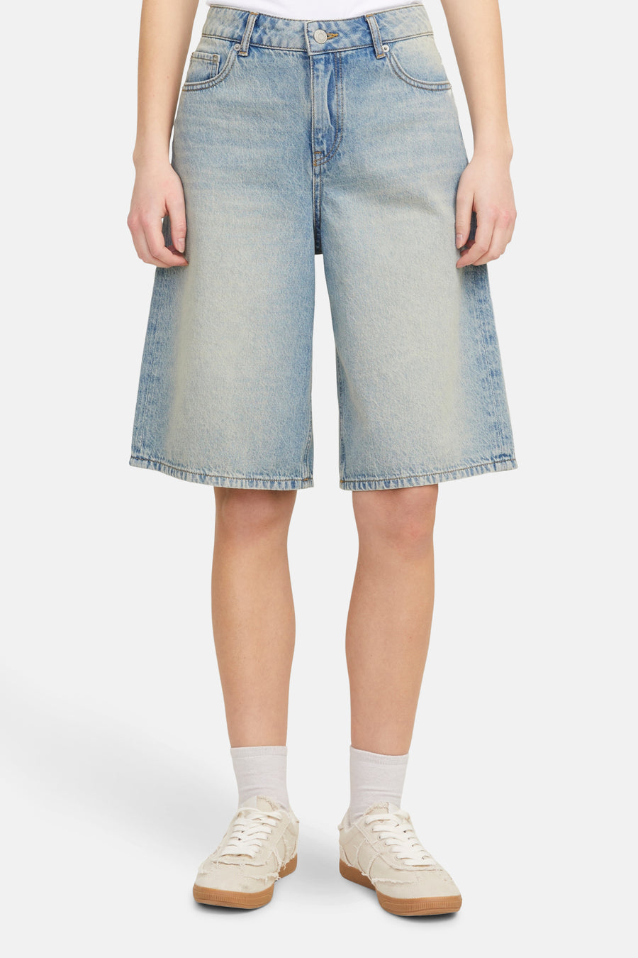Short - light blue denim - JJXX