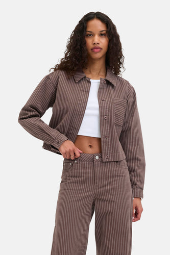 Chemise à manches longues - brun - JJXX