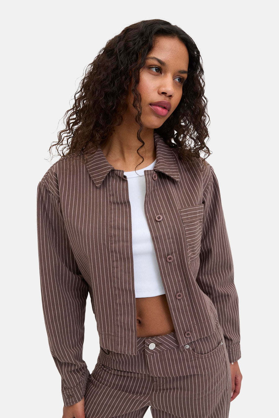 Chemise à manches longues - brun - JJXX