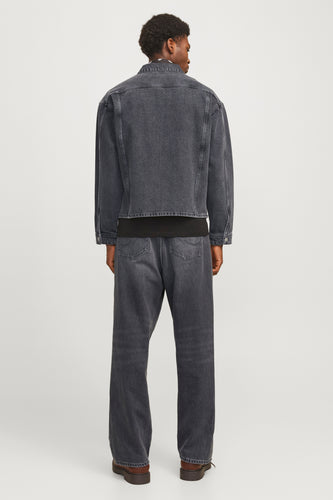 Jeans wide dark grey denim - JACK & JONES JEANS INTELLIGENCE - JACK & JONES JEANS INTELLIGENCE