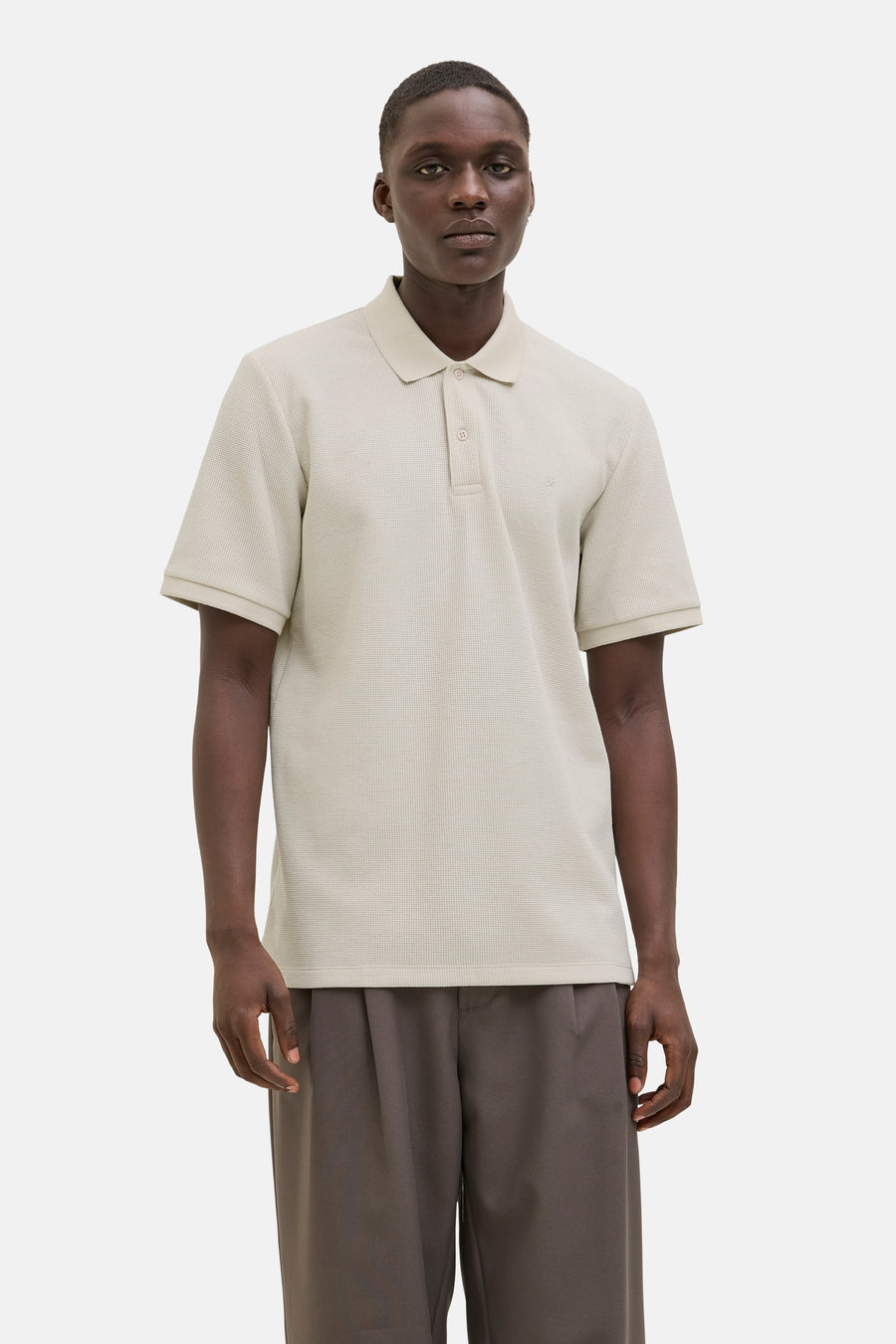 Polo à manches courtes - beige - CORE BY JACK & JONES
