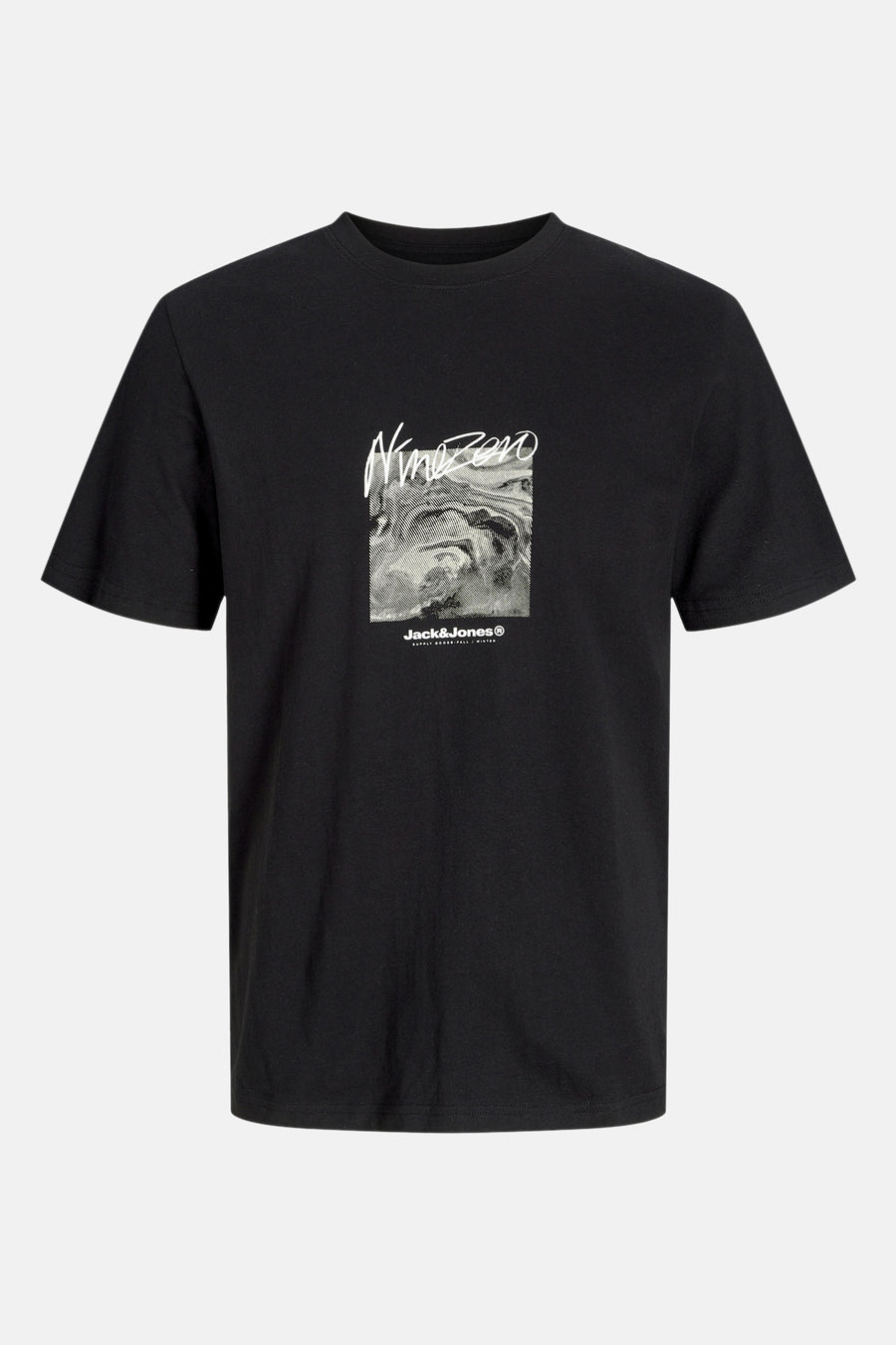 JCOALPHA PRINT TEE SS CREW NECK FST