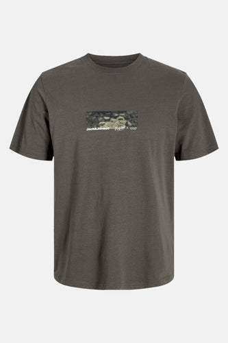 JCOALPHA PRINT TEE SS CREW NECK FST