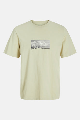 JCOALPHA PRINT TEE SS CREW NECK FST