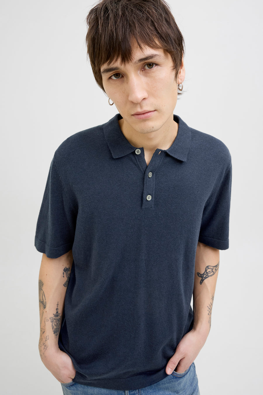 Polo à manches courtes - bleu - PREMIUM by JACK & JONES