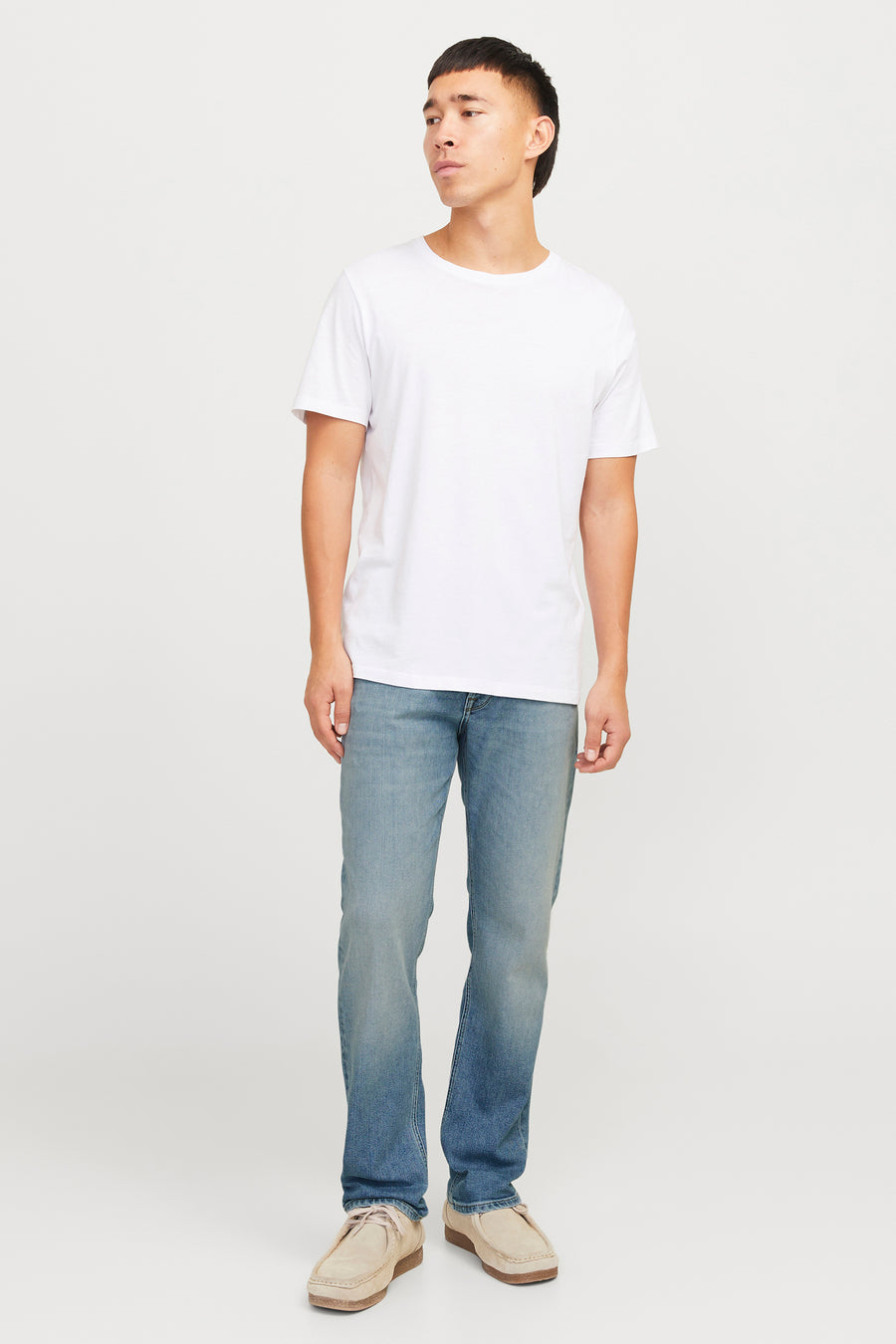 Jeans straight light blue denim - JACK & JONES JEANS INTELLIGENCE - JACK & JONES JEANS INTELLIGENCE