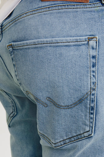 Jeans straight light blue denim - JACK & JONES JEANS INTELLIGENCE - JACK & JONES JEANS INTELLIGENCE