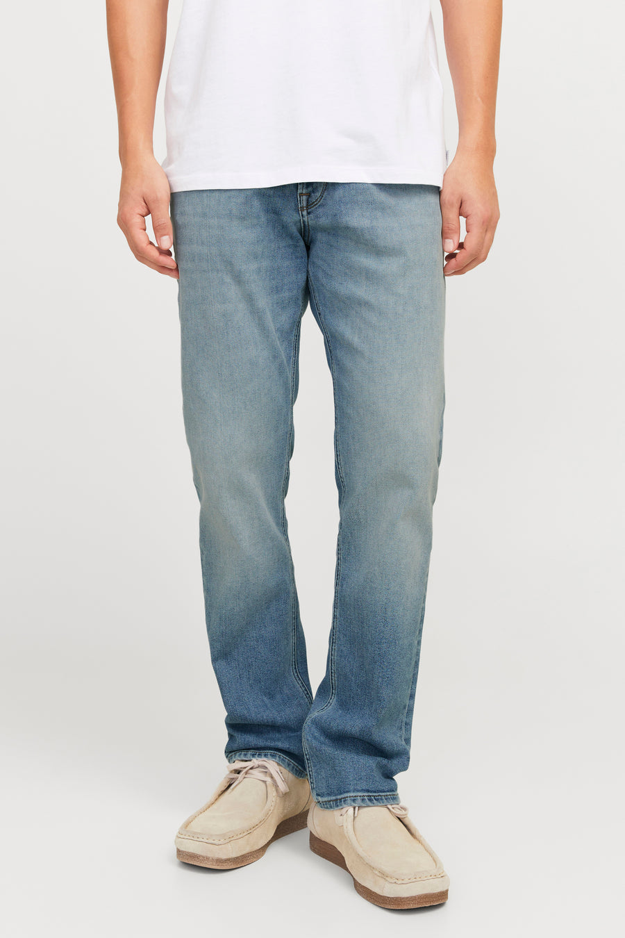 Jeans straight light blue denim - JACK & JONES JEANS INTELLIGENCE - JACK & JONES JEANS INTELLIGENCE