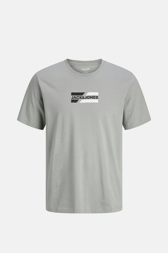 T-shirt à manches courtes - gris - CORE BY JACK & JONES