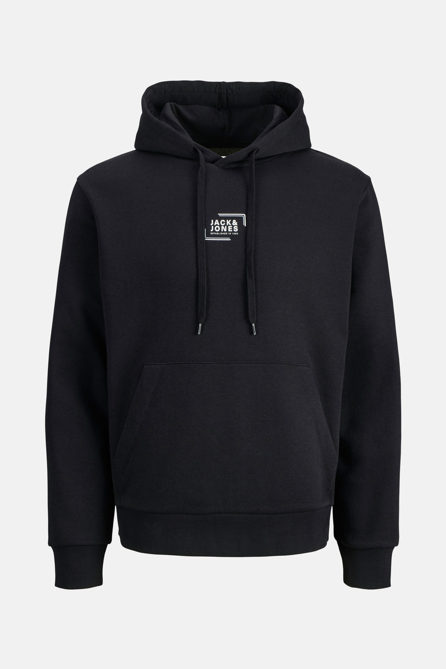 Zwarte hoodie van Jack & Jones.