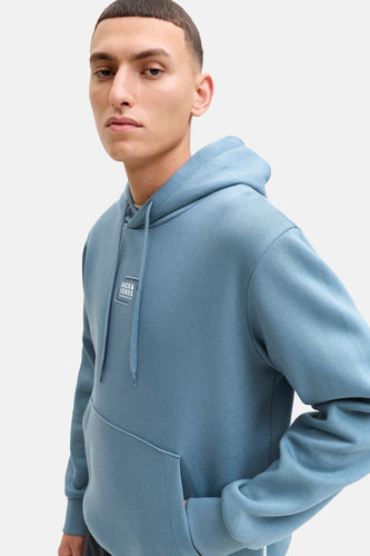 Sweat à capuche bleu - CORE BY JACK & JONES