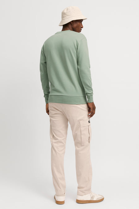 Sweat col O Vert - ORIGINALS BY JACK & JONES