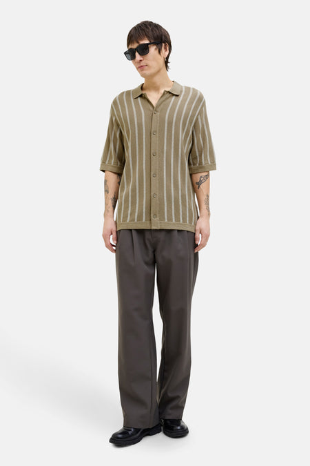 Polo à manches courtes - Kaki