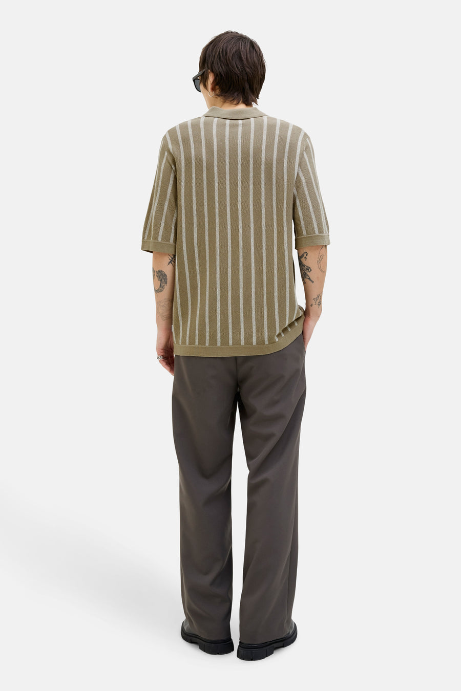 Polo à manches courtes - Kaki - PREMIUM BLUE by JACK & JONES - 3