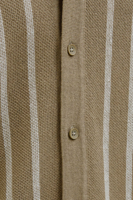 Polo à manches courtes - Kaki