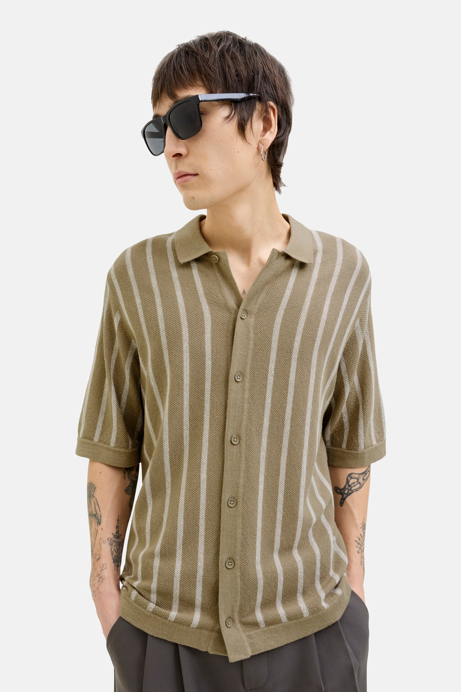 Polo à manches courtes - Kaki - PREMIUM BLUE by JACK & JONES - 6