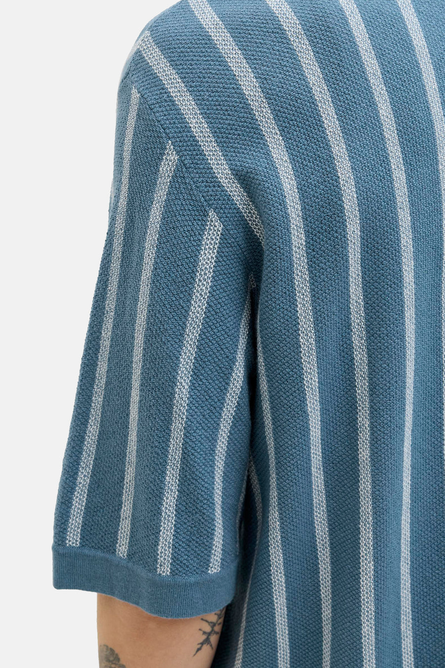 Polo à manches courtes - bleu - PREMIUM BLUE by JACK & JONES - 5