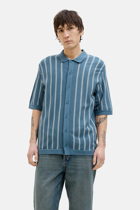 Polo à manches courtes - bleu