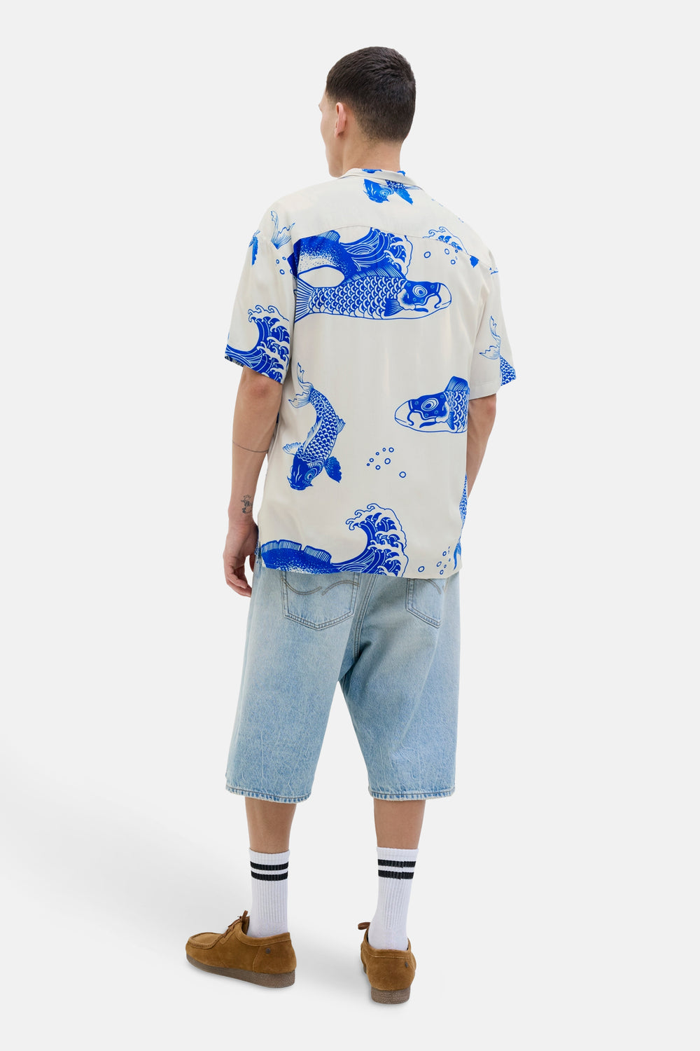 Chemise (manches courtes) Bleu - CORE BY JACK & JONES