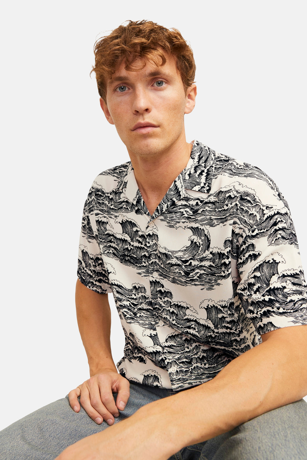 Chemise (manches courtes) Brun - CORE BY JACK & JONES