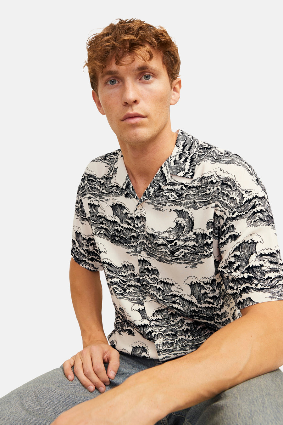 Chemise à manches courtes - Noir - CORE BY JACK & JONES