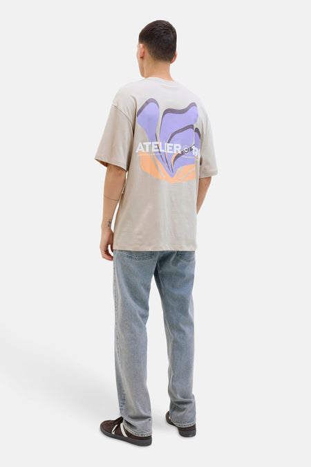 T-shirt à manches courtes - beige