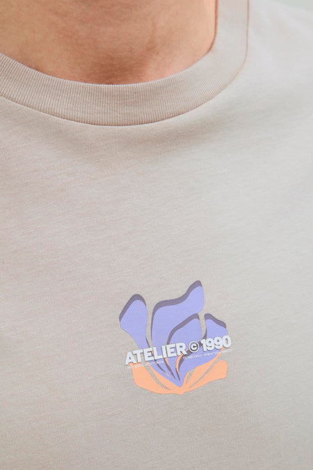 T-shirt à manches courtes - beige