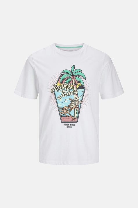 T-shirt à manches courtes - blanc