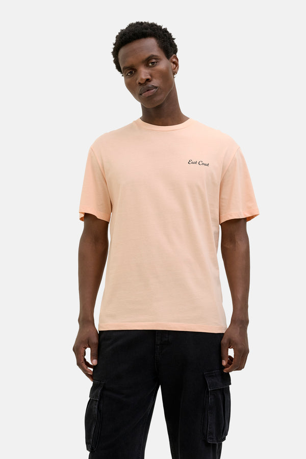 T-shirt (manches courtes) Orange - ORIGINALS BY JACK & JONES