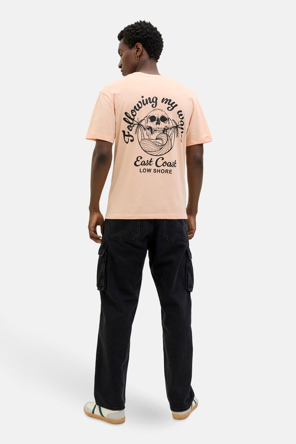 T-shirt (manches courtes) Orange - ORIGINALS BY JACK & JONES