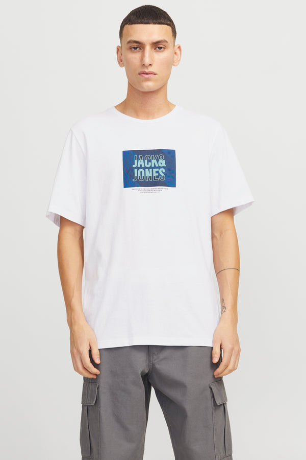 T-shirt (manches courtes) Blanc - CORE BY JACK & JONES