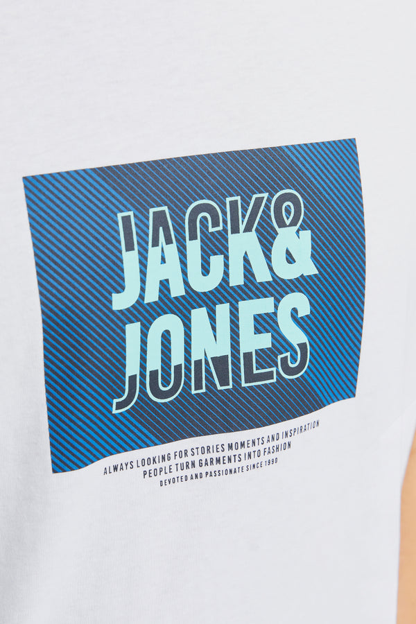 T-shirt (manches courtes) Blanc - CORE BY JACK & JONES