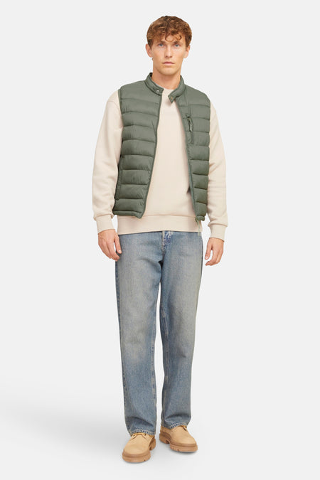 Bodywarmer Vert - PREMIUM BLUE by JACK & JONES