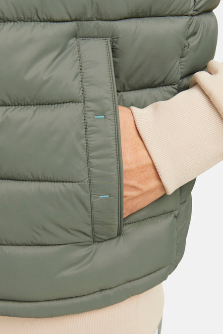 Bodywarmer Vert - PREMIUM BLUE by JACK & JONES