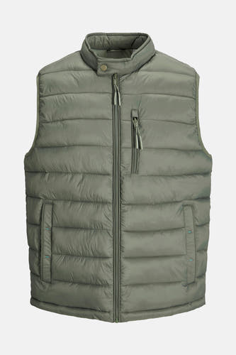 Gants de corps bodywarmer de PREMIUM BLUE par JACK & JONES, avec fermeture éclair et poches.