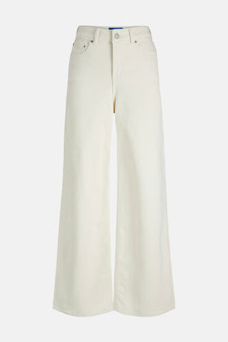 Jean denim blanc cassé, modèle large de JJXX, avec des jambes et des poches larges à l'avant.