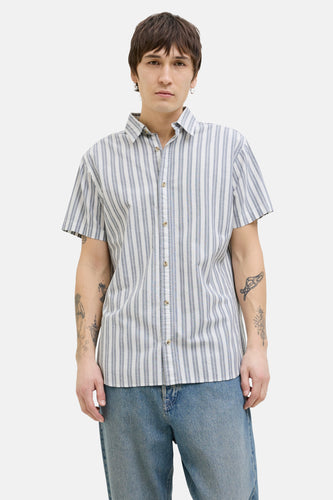 Chemise à manches courtes - bleu
