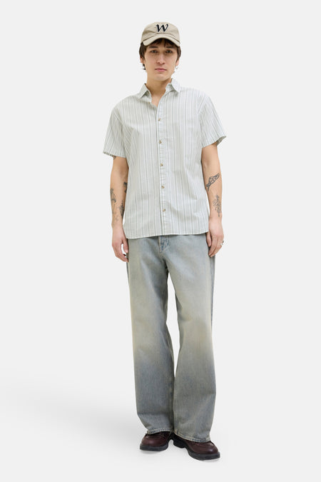 Chemise (manches courtes) Vert - PREMIUM BLUE by JACK & JONES