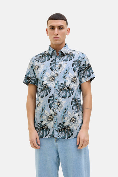JJHAWAII AOP SHIRT SS LN
