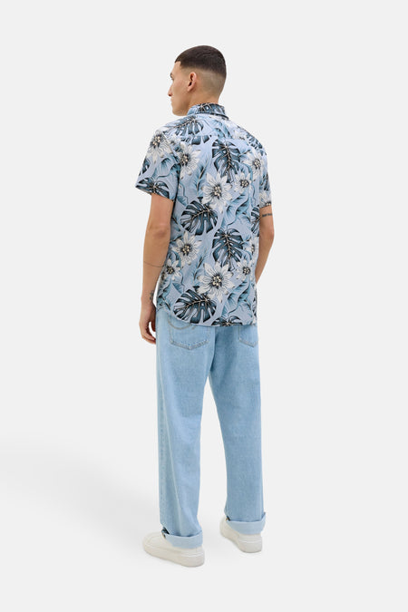 JJHAWAII AOP SHIRT SS LN