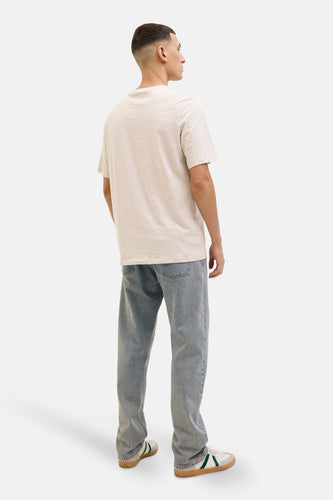 T-shirt à manches courtes - Beige - CORE BY JACK & JONES