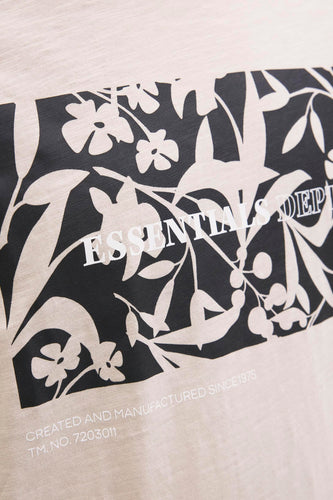 T-shirt à manches courtes - Beige - CORE BY JACK & JONES