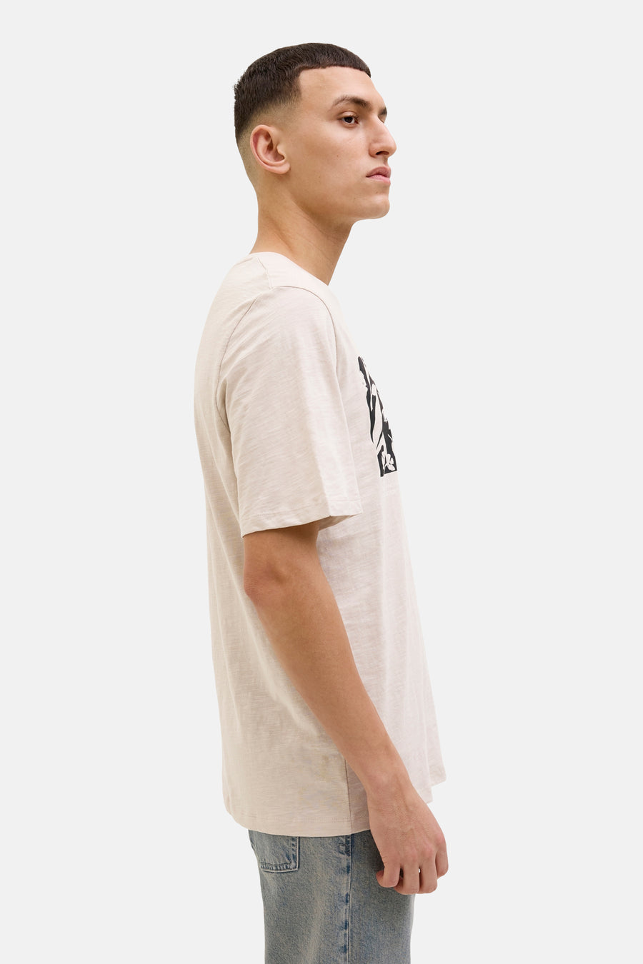 T-shirt à manches courtes - Beige - CORE BY JACK & JONES