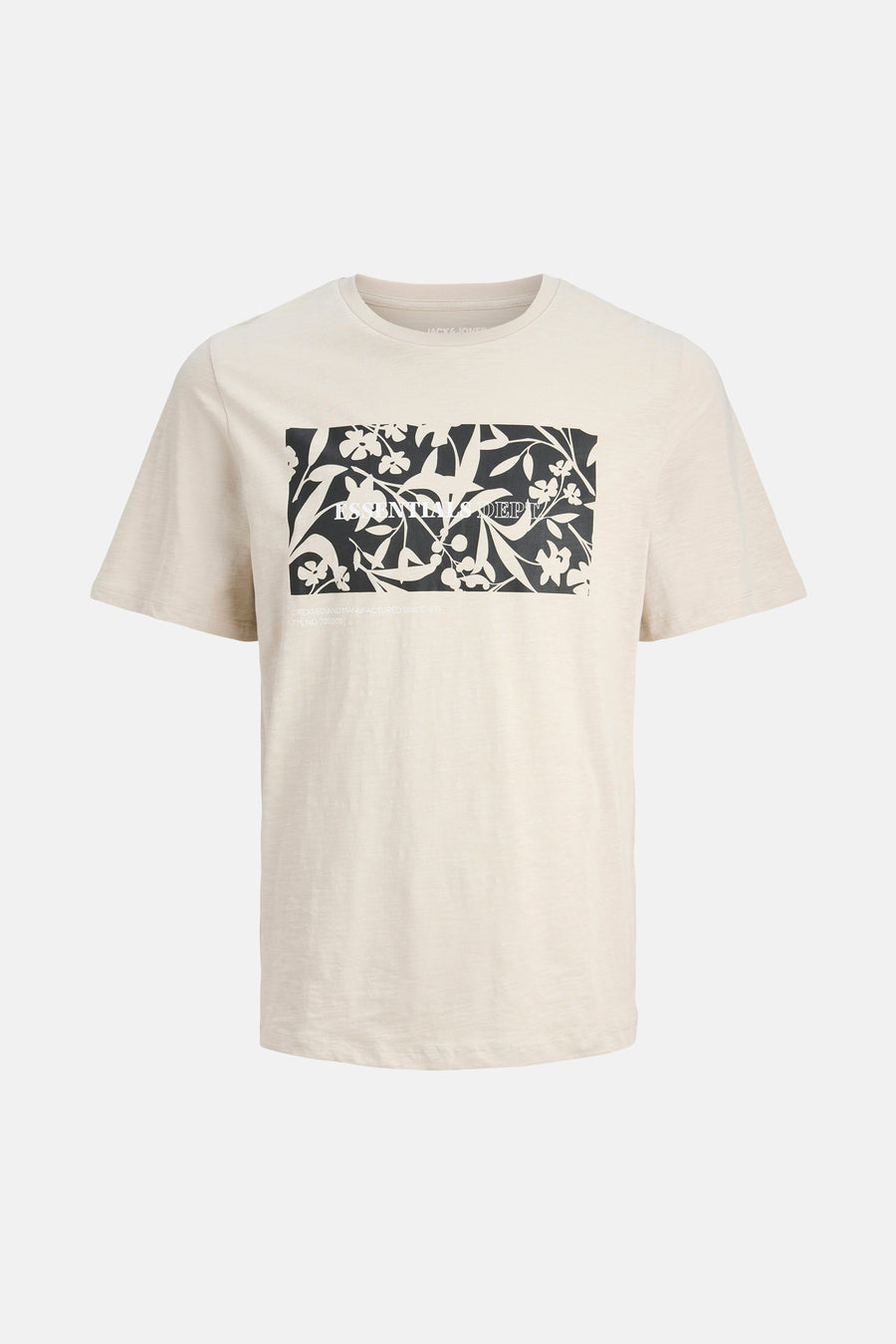 T-shirt à manches courtes - Beige - CORE BY JACK & JONES