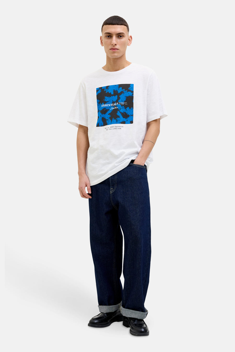 T-shirt à manches courtes - blanc - CORE BY JACK & JONES